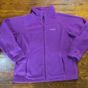 Columbia Vibrant Purple Fleece Jacket